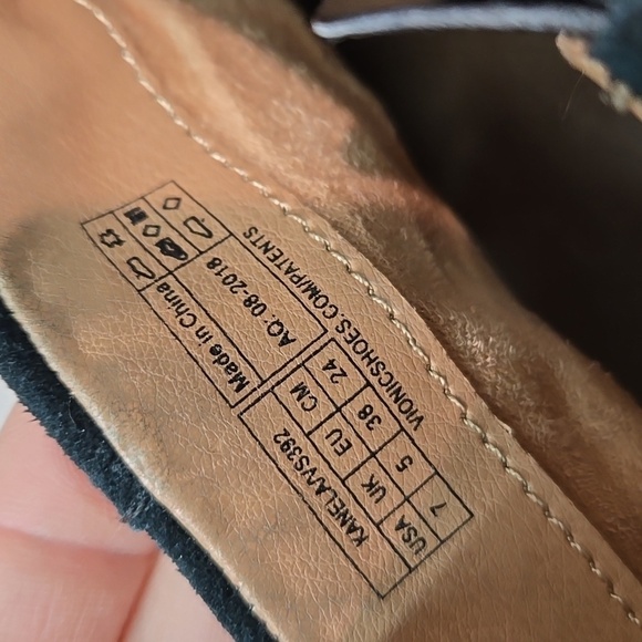 Vionic Women Kanela Water Resistant Ankle Leather Boots shoes sz 7 - Picture 14 of 14